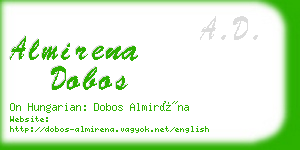 almirena dobos business card